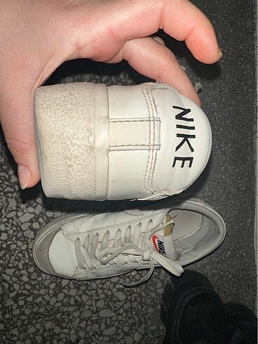 38,5 Beden beyaz Renk Orijinal nike blazer low