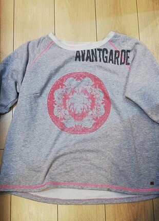 46 beden uzun kollu sweatshirt