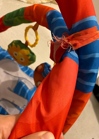 Renkli Bebek Oyun Halısı orman ev - Görsel 3