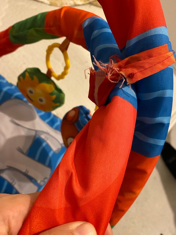 Renkli Bebek Oyun Halısı orman ev - Görsel 3