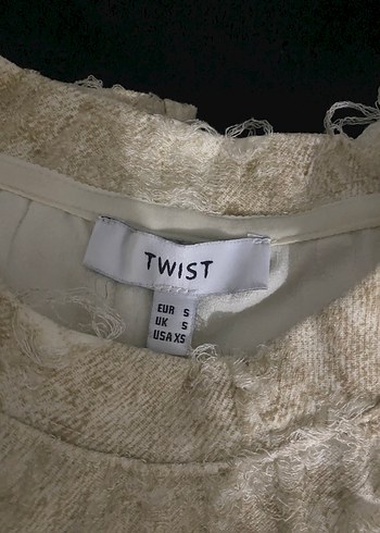 Twist Tişört dokulu desenli - Görsel 2