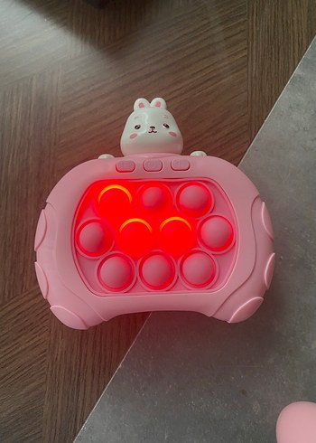 Popit tavşan sesli ışıklı stres giderici oyun - Görsel 2