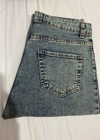 Mom Jean kot pantolon