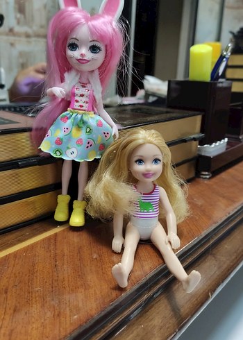 Renkli Pembe Tavşan Kulaklı Bebek