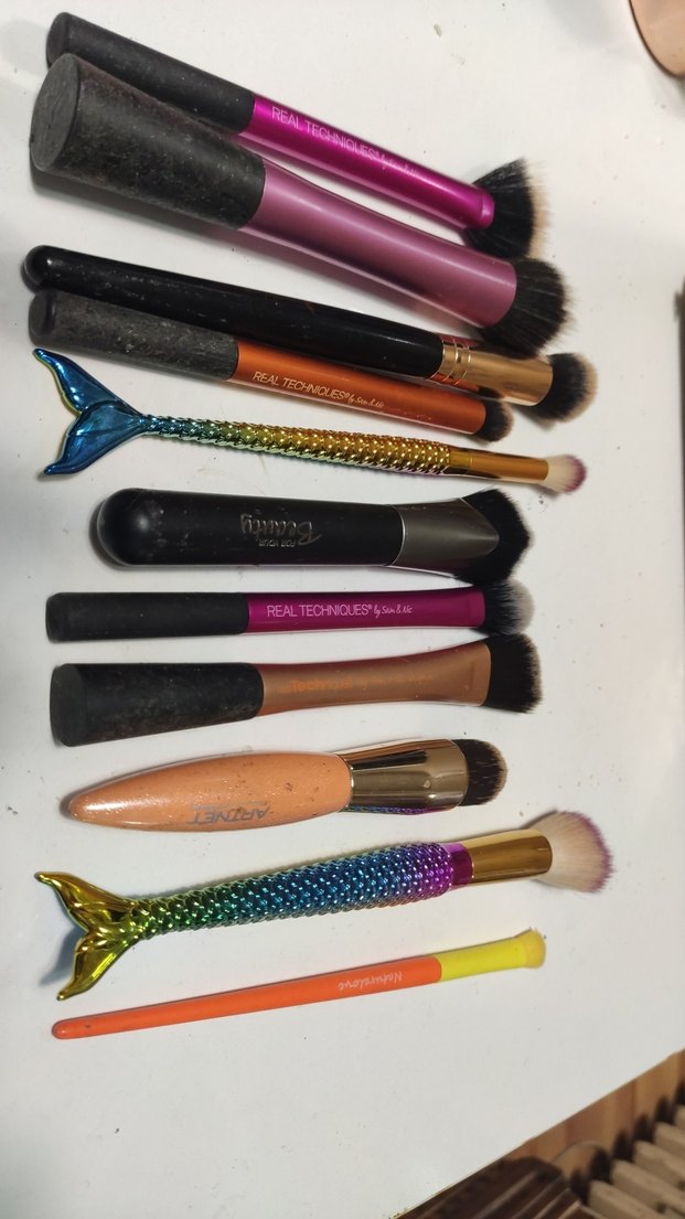 Makyaj fırçaları toplu makyaj #nastica - Görsel 3