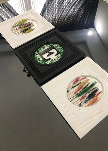 33*32 Ebatta Dekoratif Ahşap Çerçeveler 