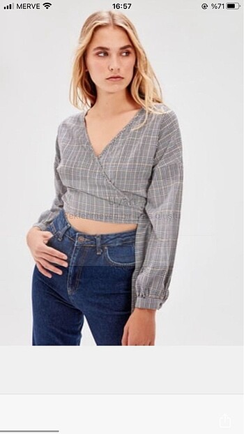 Crop bluz
