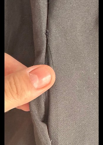 Siyah  V Yakalı Tulum - Görsel 5