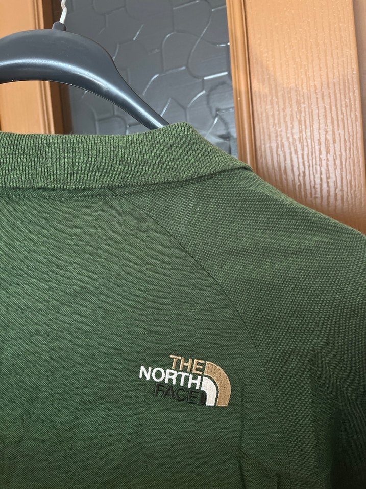 The North Face Kısa Kollu Yeşil Polo Tişört - Görsel 5