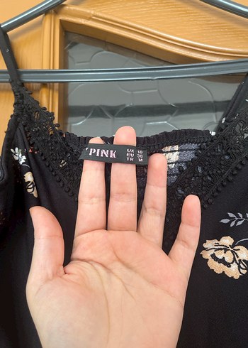 Dantel Detaylı Siyah Bohem Midi Elbise - Görsel 4