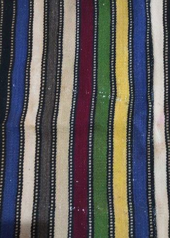  Beden el dokuma yün kilim