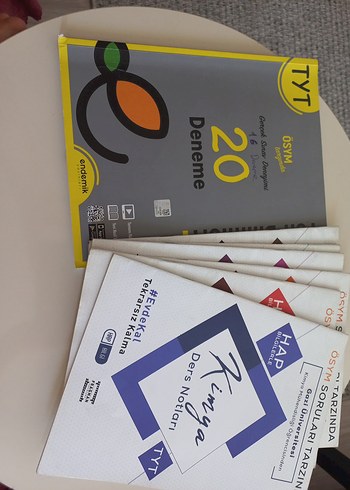 TYT Sınavına Hazırlık Deneme ve Konu Kitapları