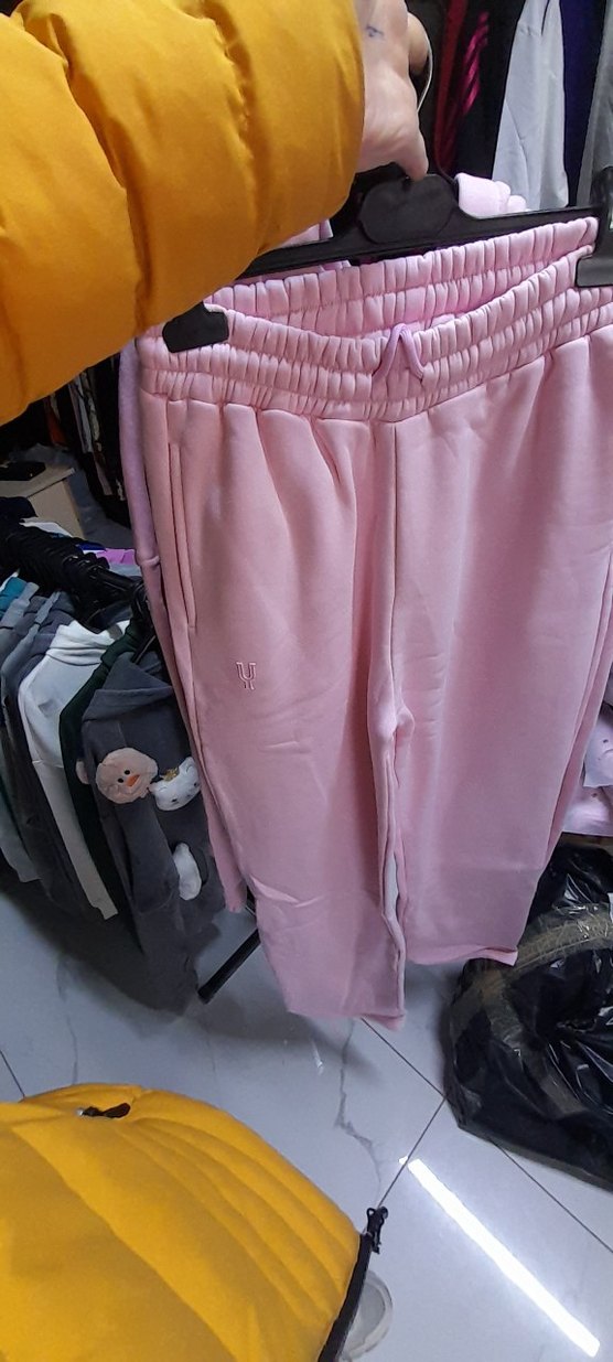 Pembe Fermuarlı Eşofman Takımı - Görsel 2