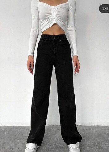 Diğer Tarz palazzo model jeans