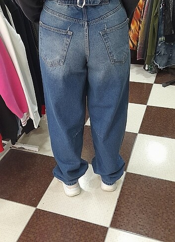 Diğer Tarz baggy model jeans 
