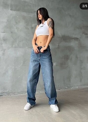 xs Beden Tarz baggy model jeans XXS BEDEN