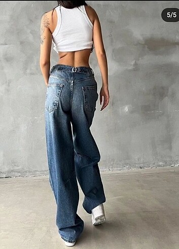 36 Beden Tarz baggy model jeans 