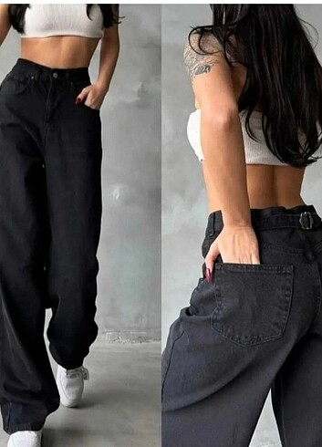 Diğer Tarz baggy model jeans 