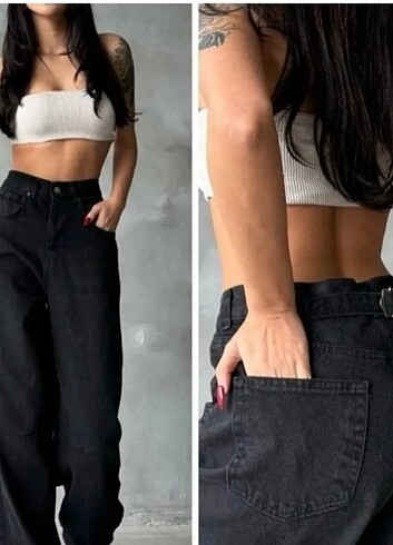 xs Beden Tarz baggy model jeans 