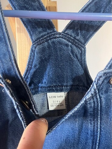 LC Waikiki LCW BABY kız çocuğu kot elbise