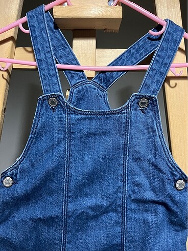 LC Waikiki Lcwaikiki kare yaka jean salopet elbise