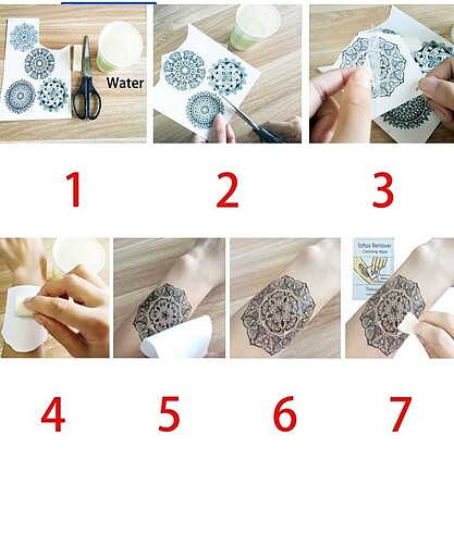 Unisex dövme - Görsel 4