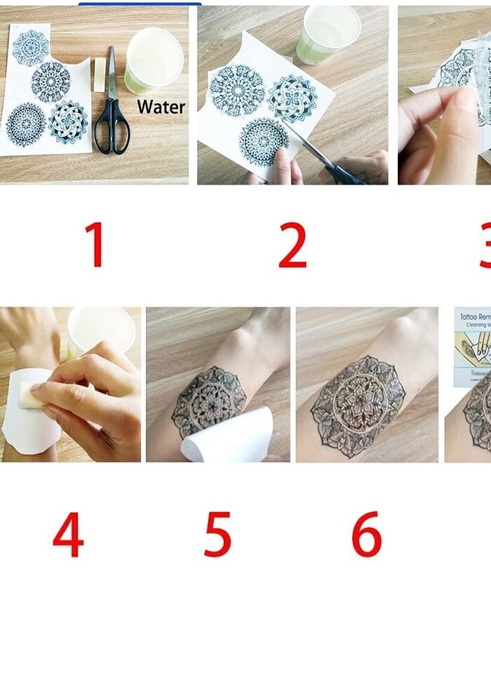 Unisex dövme - Görsel 4