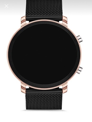 Unisex tuşlu led saat