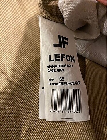 s Beden Bol paça pantolon