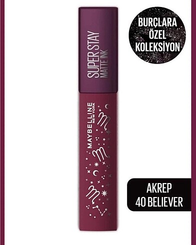 Maybelline Super Stay Matte Akrep Burcu