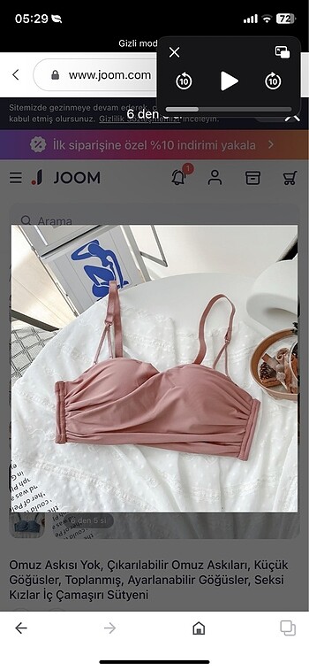Bikini üstü