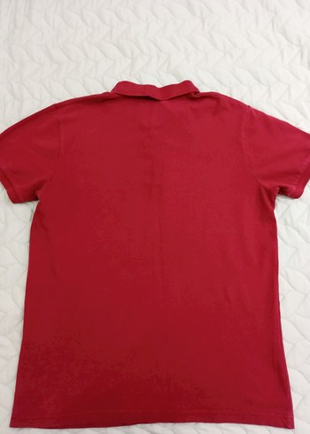 Diğer M slim fit bordo Erkek Polo Tişört