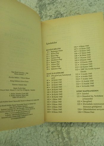 NAZIM HİKMET - KUVAYİ MİLLİYE - Görsel 4