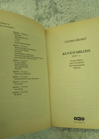 NAZIM HİKMET - KUVAYİ MİLLİYE - Görsel 3