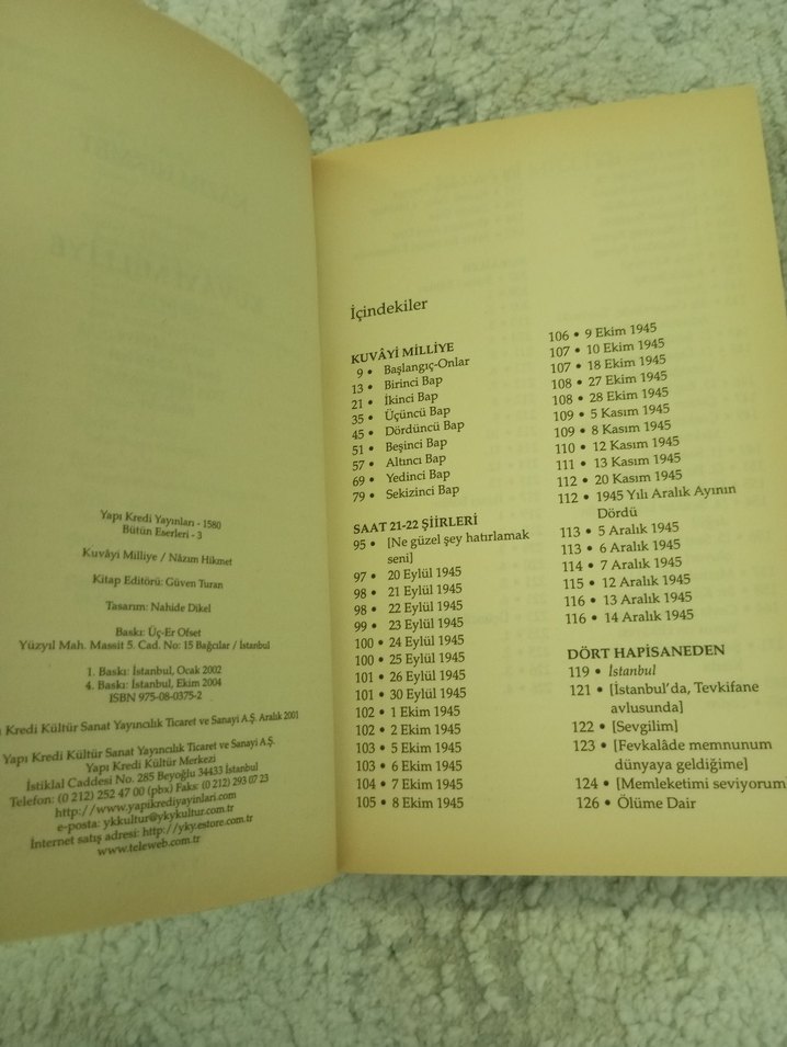 NAZIM HİKMET - KUVAYİ MİLLİYE - Görsel 4