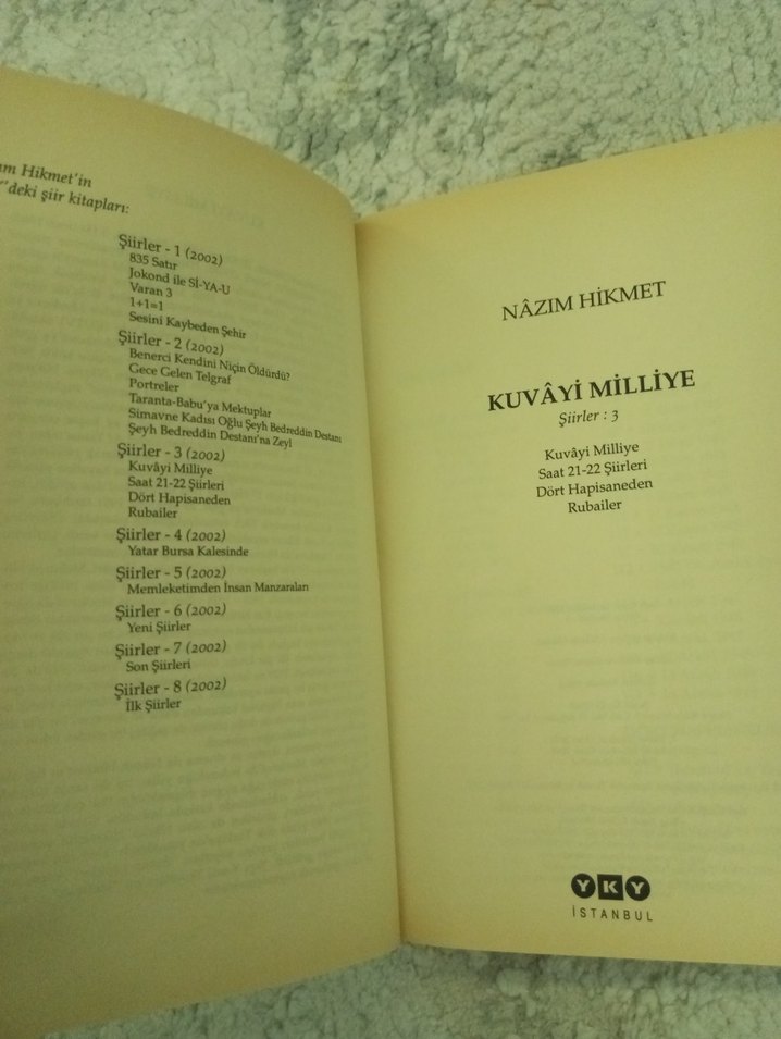 NAZIM HİKMET - KUVAYİ MİLLİYE - Görsel 3