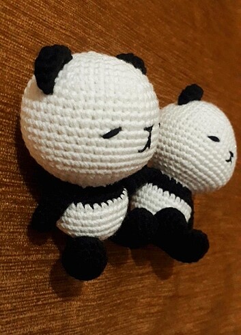 Amigurumi Anahtarlık Panda ????