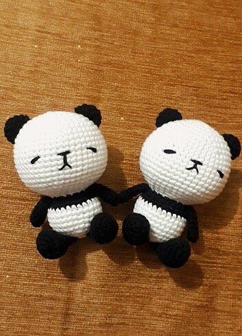 Amigurumi Anahtarlık Panda ????