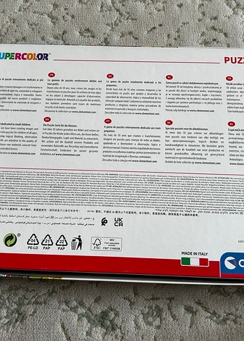 Beden Clementoni Paw Patrol 3*48 Parça Puzzle