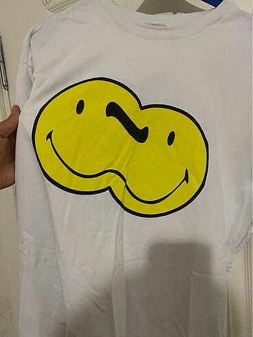 m Beden baskılı t shirt