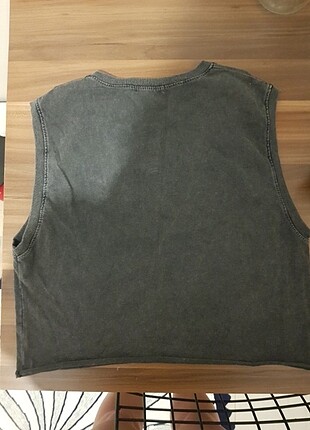 Diğer sıfır kollu kısa crop