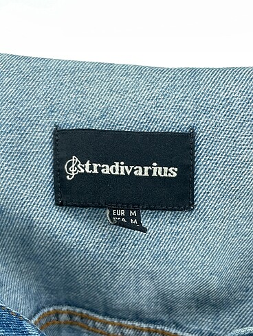m Beden mavi Renk Stradivarius Kot Ceket %70 İndirimli.
