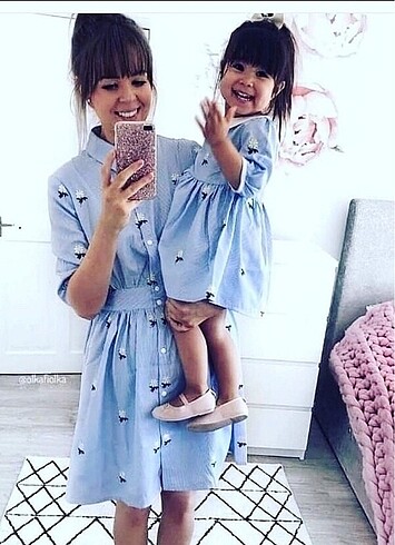 Anne kız kombin