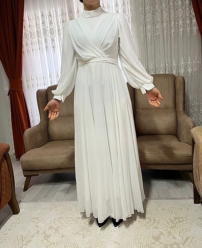 Nikah elbisesi tesettür