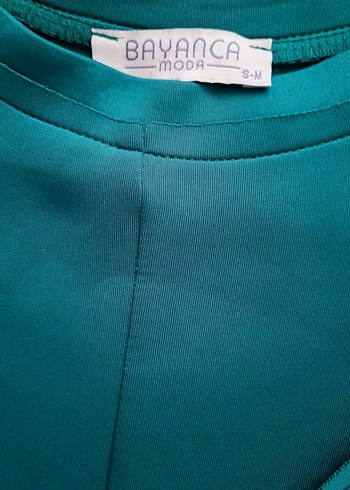 Yeşil Uzun Kollu Kadın Sweatshirt - Görsel 4