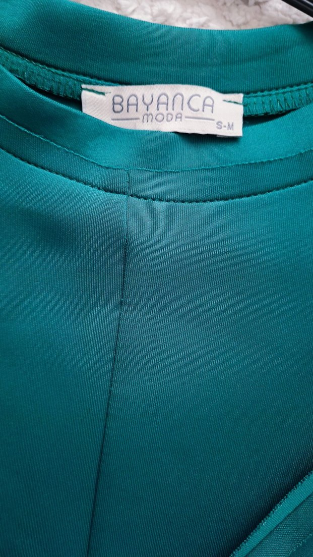 Yeşil Uzun Kollu Kadın Sweatshirt - Görsel 4