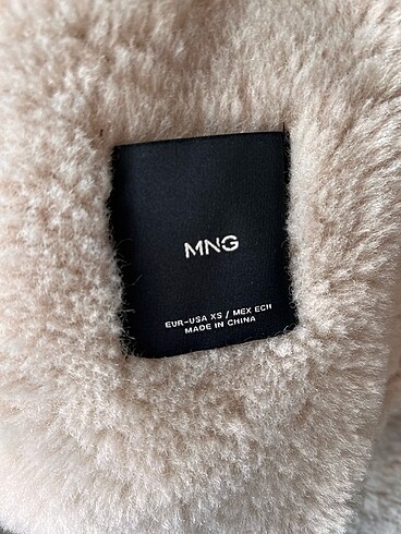 Mango kürklü deri ceket - Görsel 6