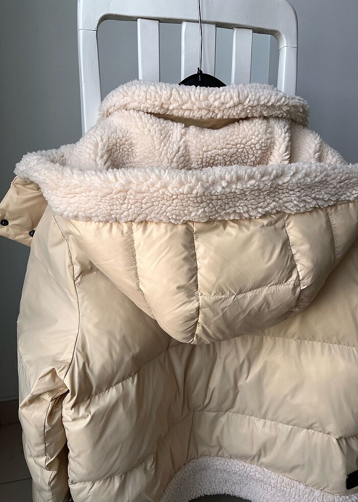 İpekyol Yünlü Şişme Mont - Görsel 5