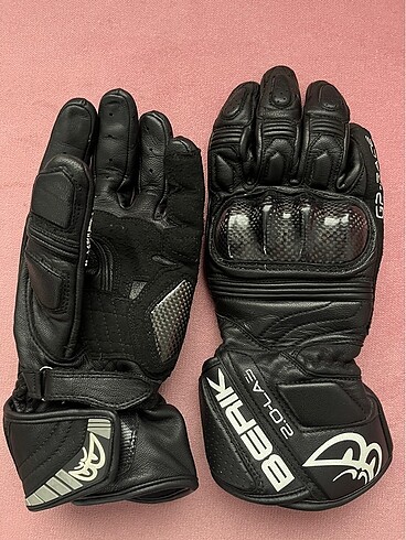 Berik medium beden deri tam korumalı motosiklet eldiveni - Görsel 2