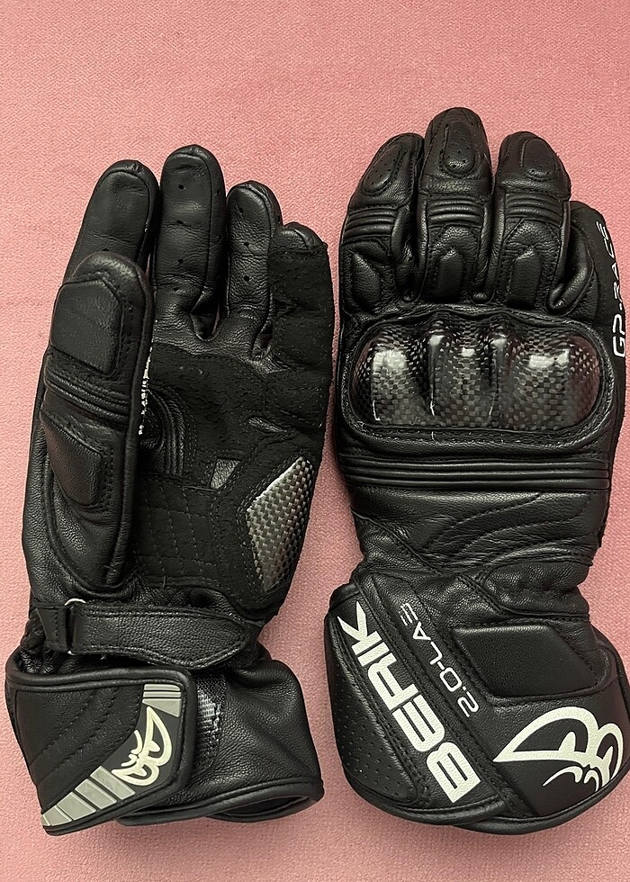 Berik medium beden deri tam korumalı motosiklet eldiveni - Görsel 2